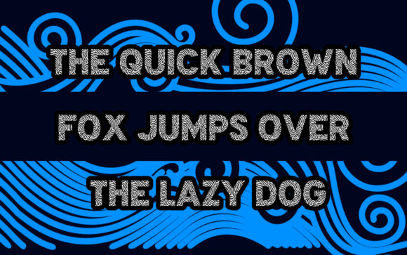 Discover Baltic Wave: A Creative Decorative Font for Web Design
