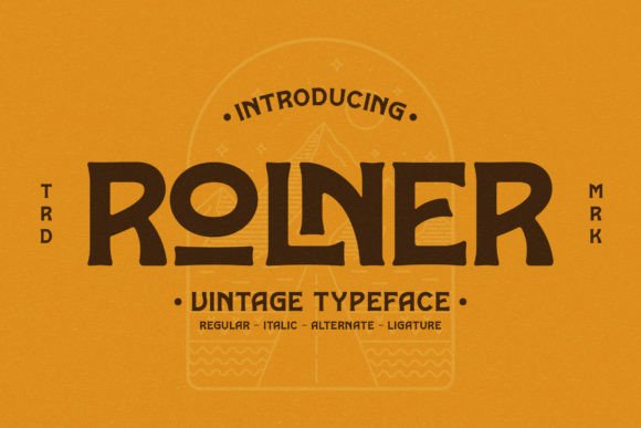 Discover the Elegance of Rolner: A Perfect Serif Font for Makers