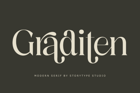 Discovering Graditen: A Modern and Classic Serif Font
