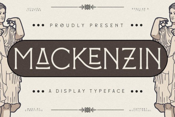 Discovering Mackenzin: A Serif Font for Elegant Publishing