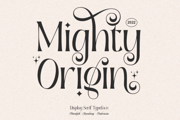 Discovering Mighty Origin: A Versatile Serif Font for Elegant Branding