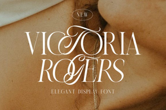Elegant Editorial Design with Victoria Rogers Font