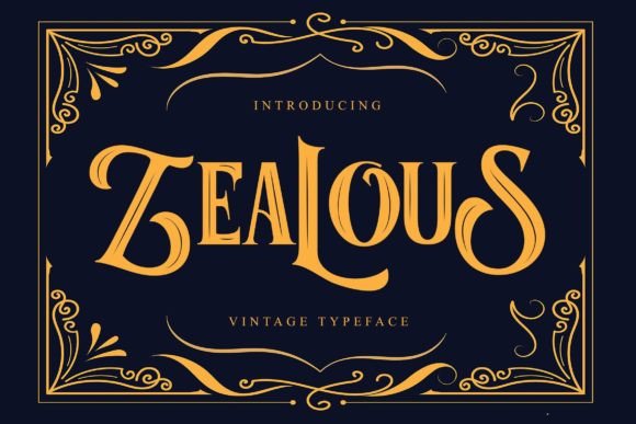 Elevate Your Brand with Zealous: A Classy Serif Font
