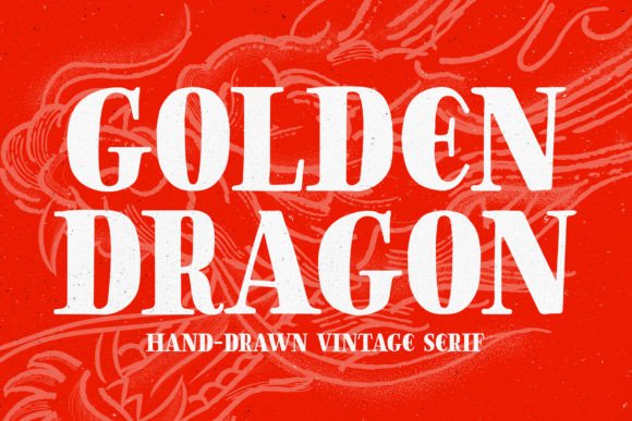 Enhance Your Brand with Golden Dragon Serif Font