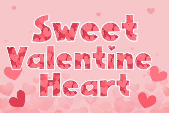 Enhance Your Brand with Sweet Valentine Heart Font