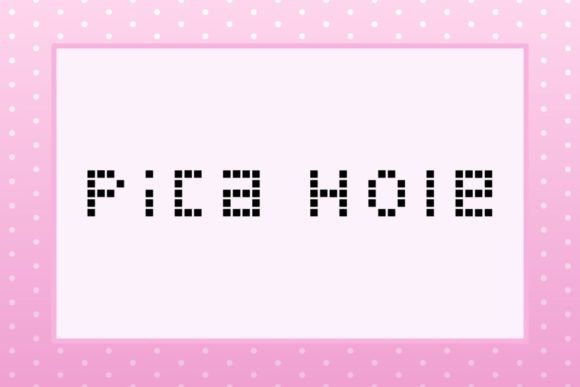 Enhance Your Campaigns with Pica Hole Font