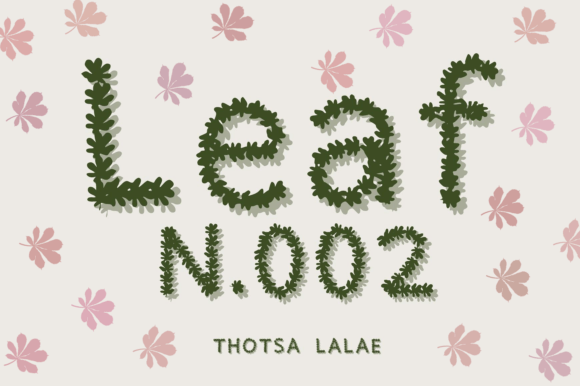 Enhance Your Creations with Leaf N.002 Font