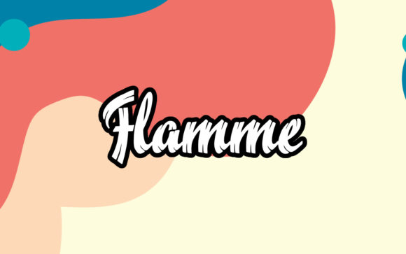 Flamme: A Creative and Cool Decorative Font for Web Design