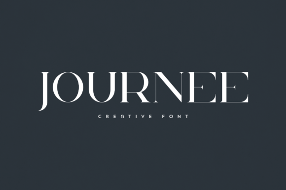 Journee: An Elegant Serif Font for Editorial Design