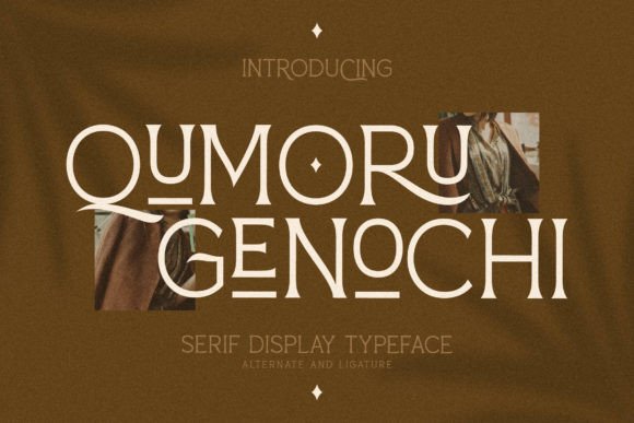 Qumoru Genochi: A Sophisticated Serif Font for Elegant Publishing