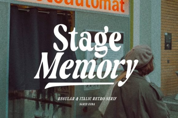 Stage Memory: A Retro and Chic Serif Font