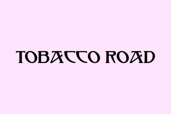 Tobacco Road: A Retro Vintage Serif Font for Makers