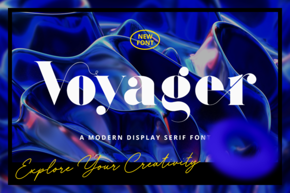 Vayager Font: A Bold Serif for Elegant Editorial Design
